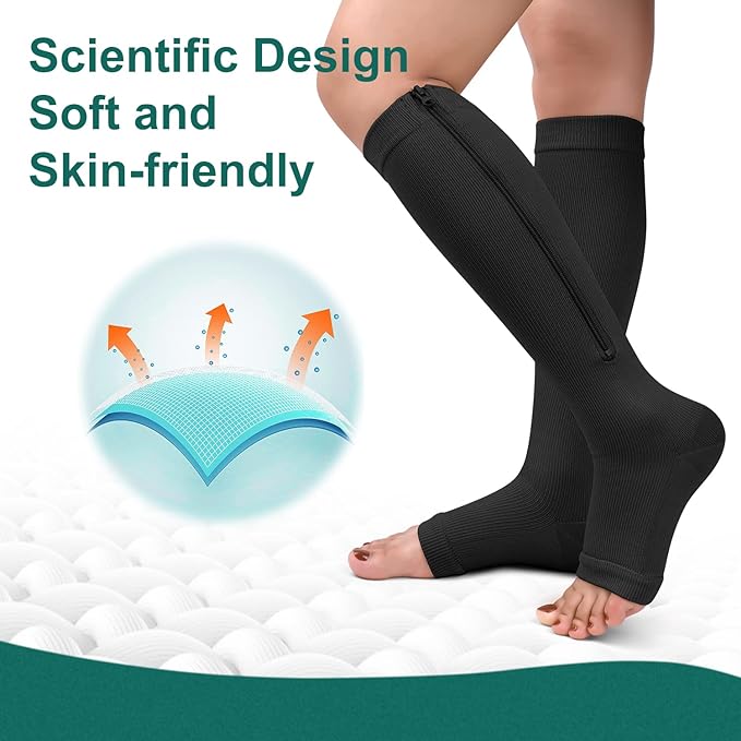 Flexi | Unisex Compression Socks with Self-Heating Technology for Tired Feet Relief 2