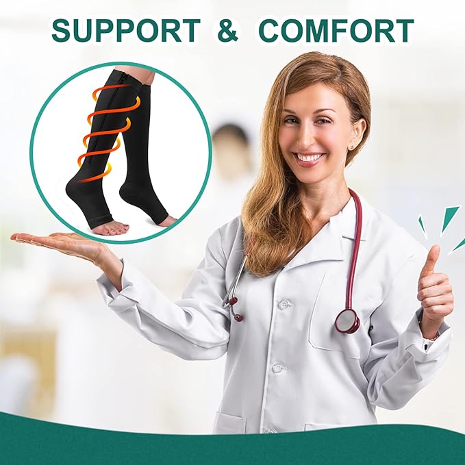 Flexi | Unisex Compression Socks with Self-Heating Technology for Tired Feet Relief 3