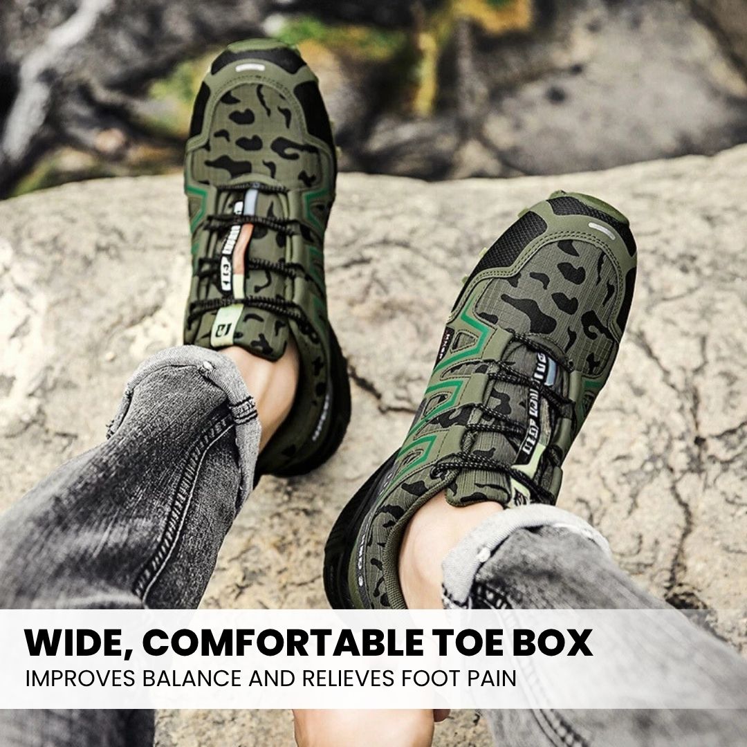 Oregano | Men's Hiking Shoes with Orthopaedic Support and Cushioned Insole for Comfort 4