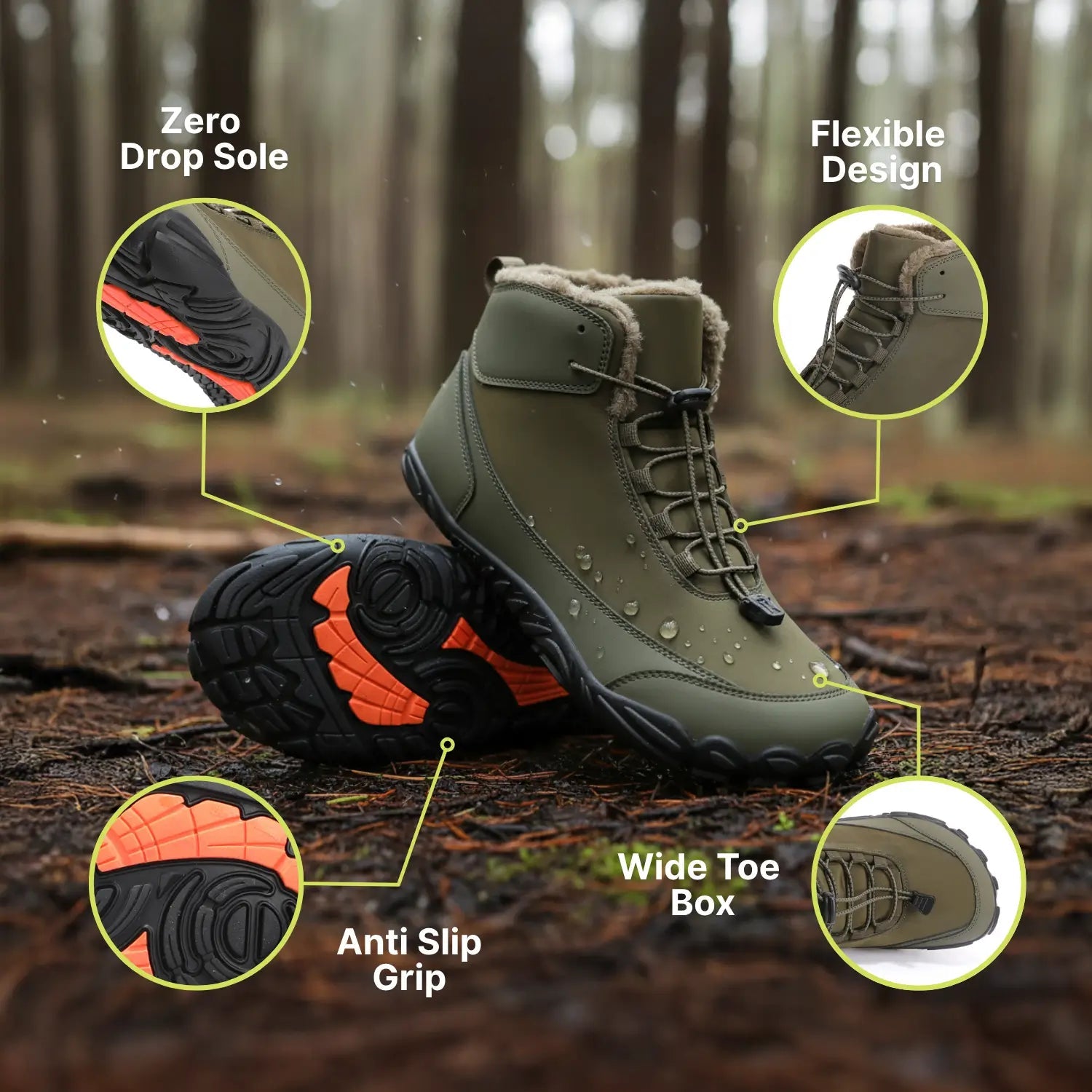 Pioneer | Unisex Winter Boots 99.7% Waterproof Fleece Lined Comfort 1