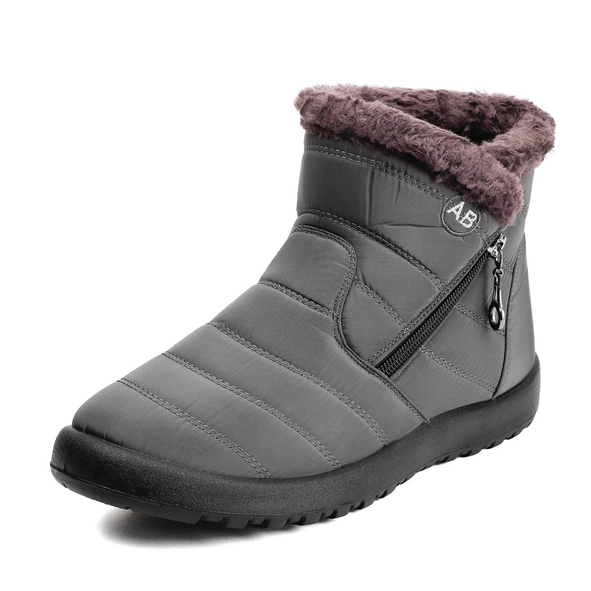 Polar Kick | Unisex Snow Boots Waterproof Thermal Lining Zipper Closure 10