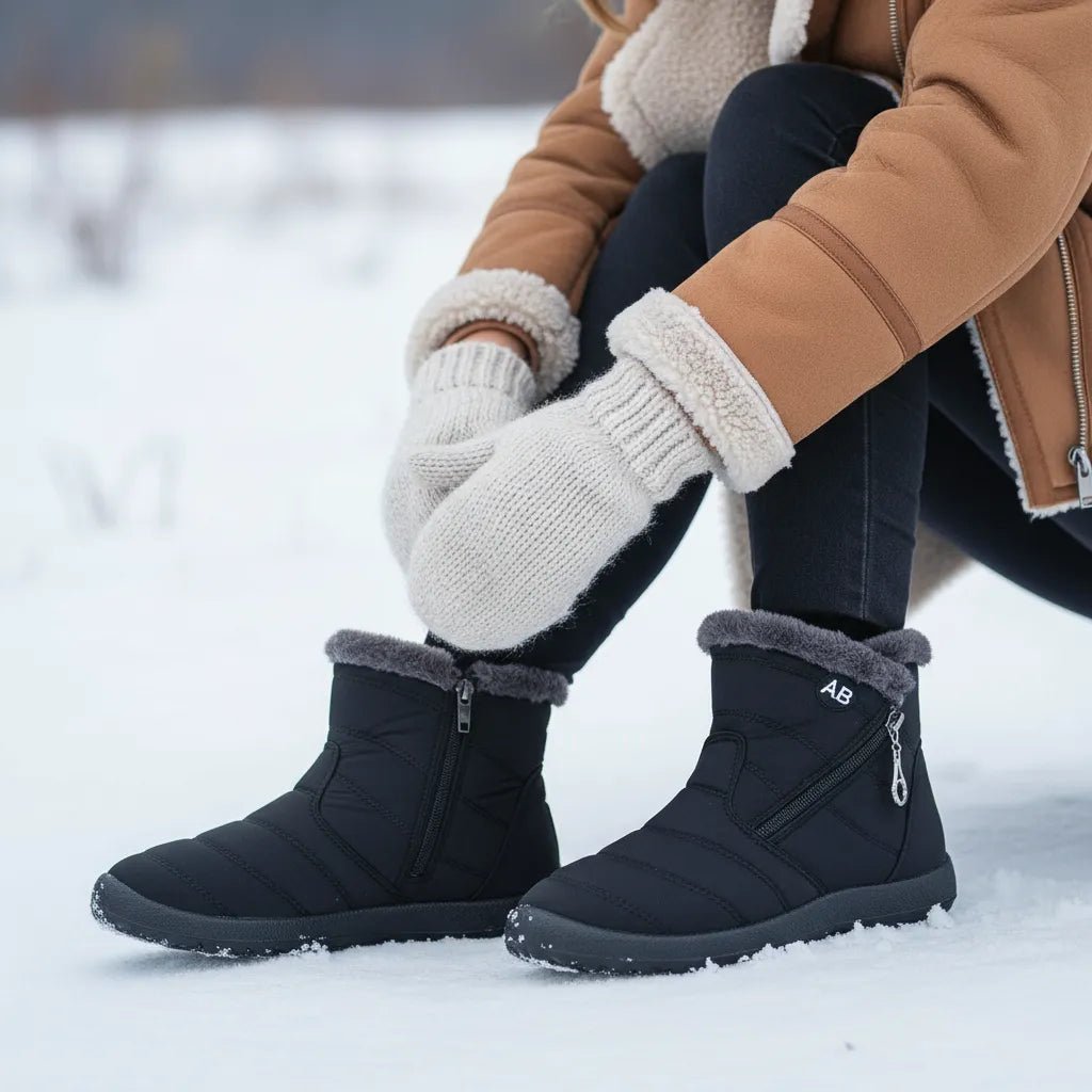 Polar Kick | Unisex Snow Boots Waterproof Thermal Lining Zipper Closure 5