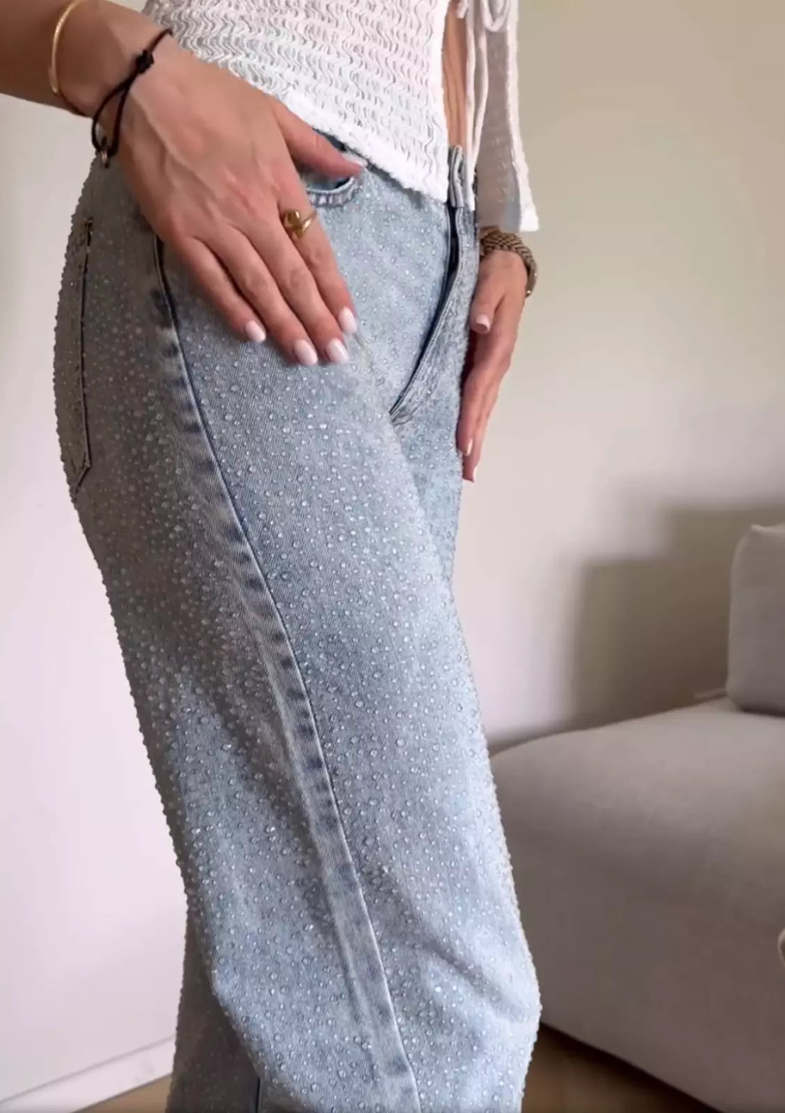 Sofia | Sparkling jeans