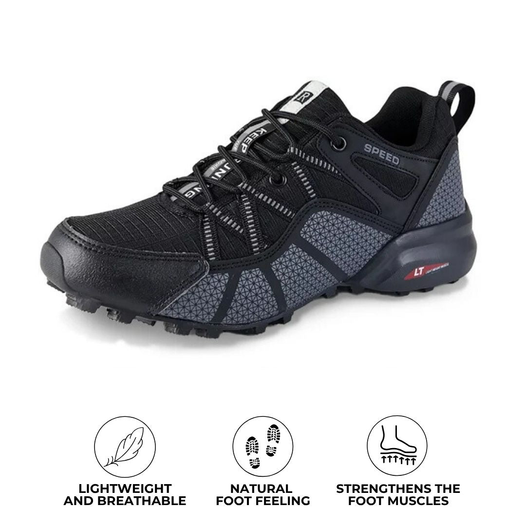 Oasis | Unisex Hiking Shoes with Orthopaedic Design and Cushioned Insole for Pain Relief 0