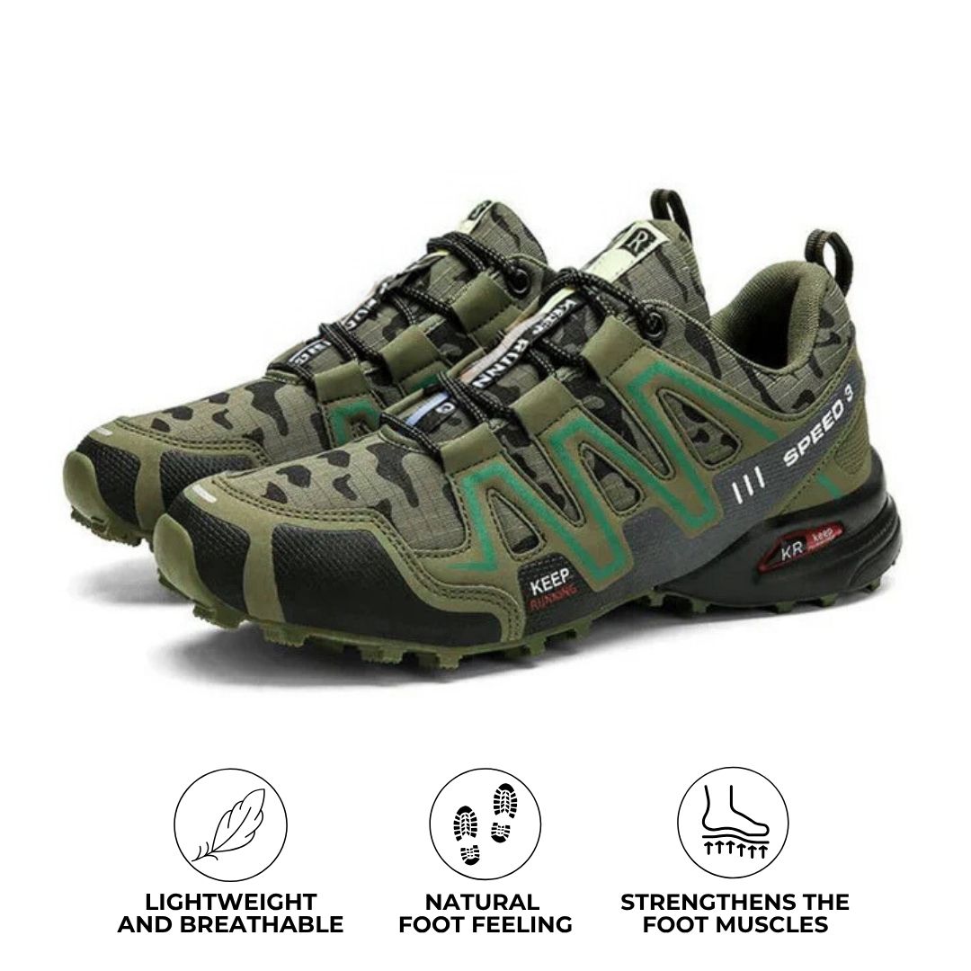 Oregano | Men's Hiking Shoes with Orthopaedic Support and Cushioned Insole for Comfort 0