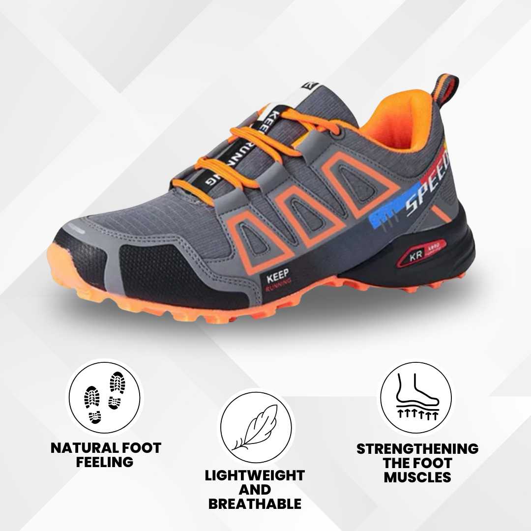 Oryx | Unisex Walking Shoes Ergonomic Supportive Fit with Non-Slip Sole 17